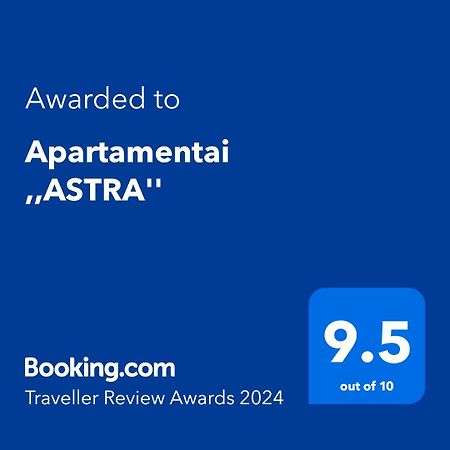 Apartamentai ,,Astra" Birstonas Exterior photo